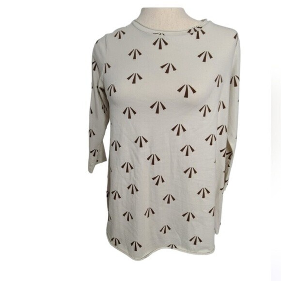 𝅺LABO.ART signature 3/4 length sleeve tee designer size Small - Picture 1 of 10